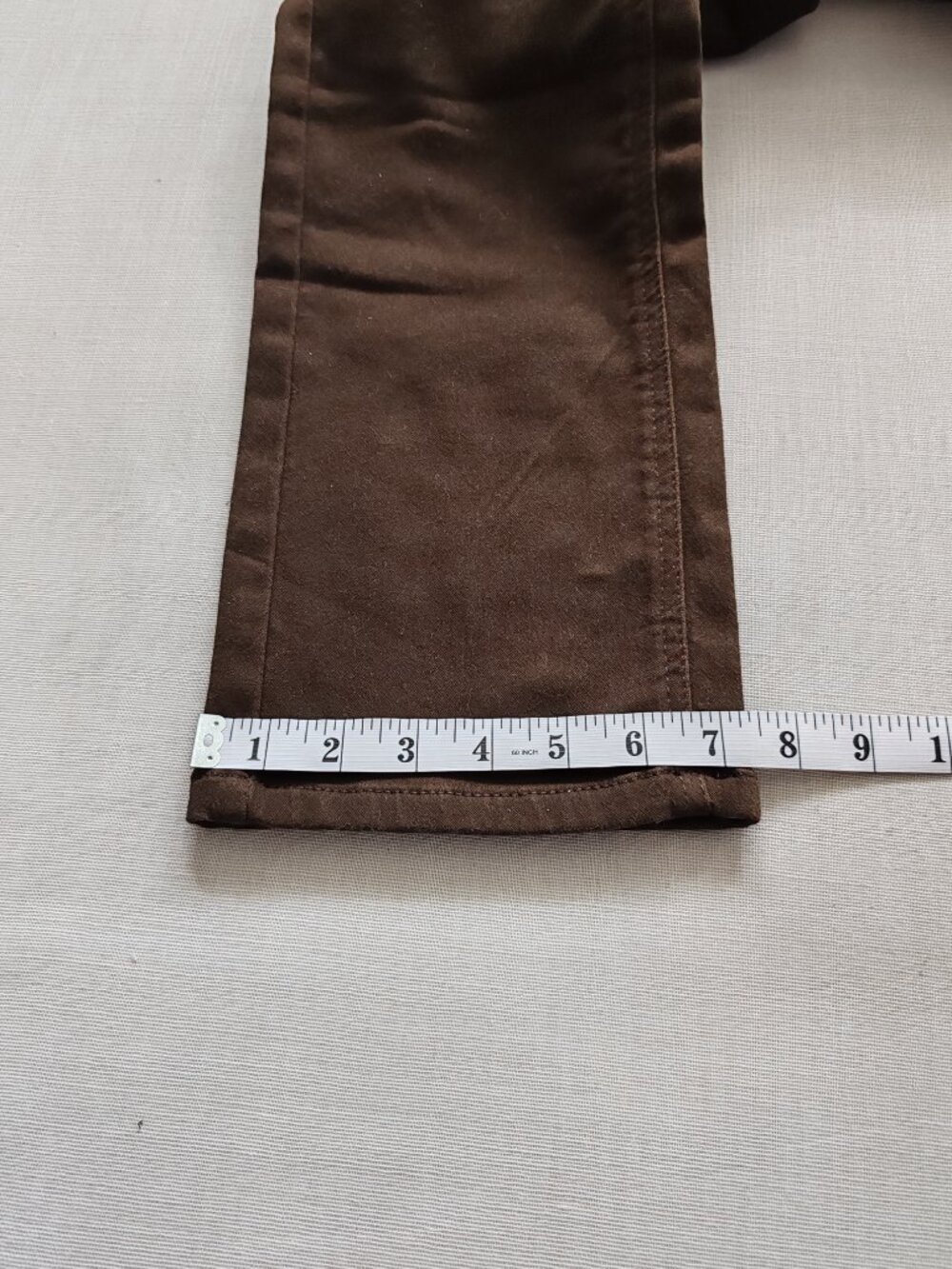 Bauhaus Denimworks BH-3035-SKT Men's Straight Fit Pants - Brown - 28x33 - Picture 9 of 15